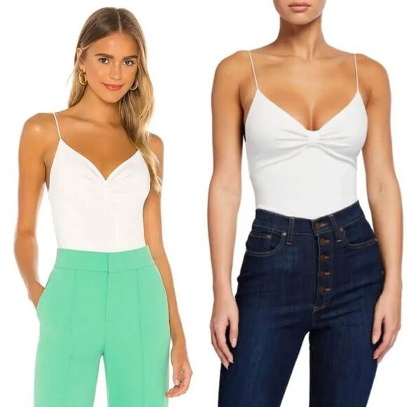 Revolve, Alice and Olivia Harley Curout Bodysuit M NWOT $228 - Picture 1 of 10